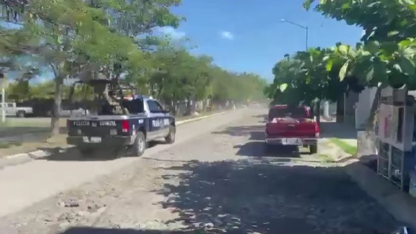 Colima: Se registra balacera y persecución que deja 3 detenidos