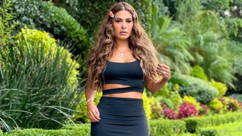 Galilea Montijo paraliza la red en ajustado vestido con transparencias