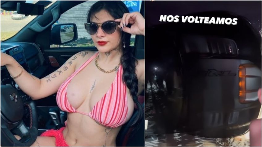 Karely Ruiz: este es el millonario costo de la lujosa camioneta en la que se accidentó