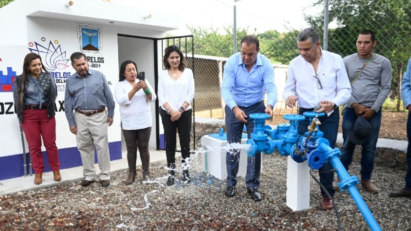 Cuauhtémoc Blanco cumple con dotar de agua a las comunidades más alejadas en Morelos