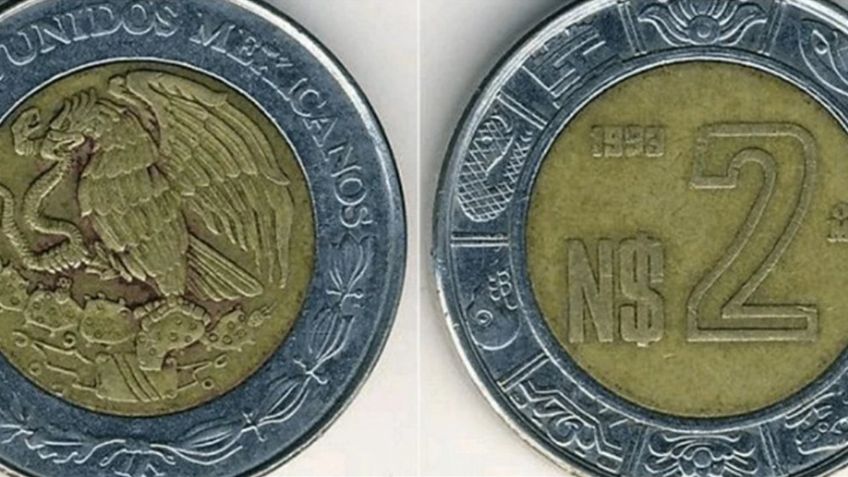 Ofrecen hasta 50 mil pesos por esta moneda de 2 pesos que tiene un detalle único, ya no la imprimen