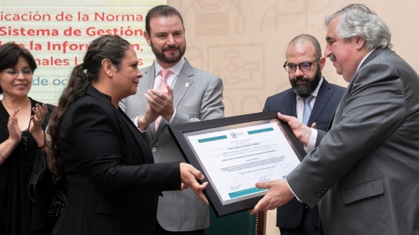 Edomex: Poder Judicial recibe certificación en ciberseguridad