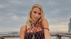 Irina Baeva confirma que los vestidos con transparencias son la opción más glamurosa para una cena