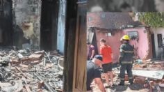 VIDEO | El momento exacto en que explota una casa con 6 integrantes de una familia dentro