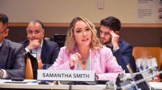 Samantha Smith representa a las familias mexicanas ante la ONU en Nueva York