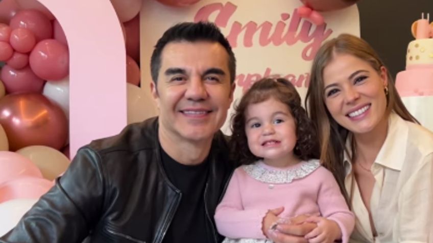 Adrián Uribe celebra los dos años de su hija y lo hace a lo grande, así fue el festejo