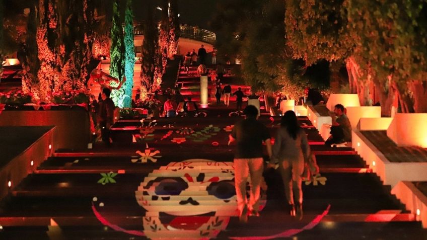 FOTOS: así iluminó Tlaxcala sus calles por el Día de Muertos