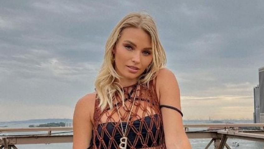 Irina Baeva confirma que los vestidos con transparencias son la opción más glamurosa para una cena