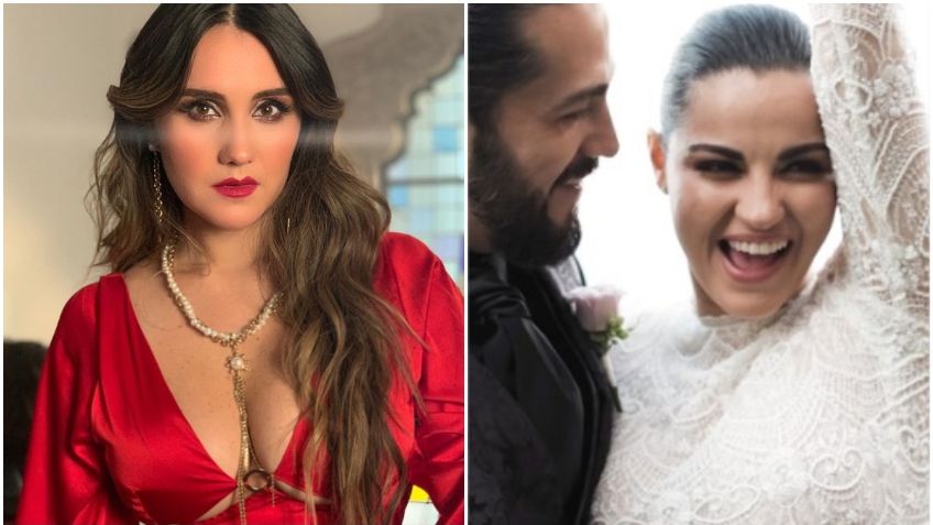 Dulce María revela la verdadera razón por la que no fue a la boda de Maite Perroni: "A la la mía no fue ninguno"