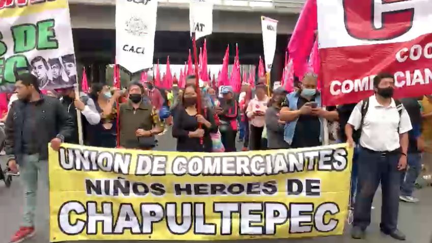 Iztapalapa: manifestantes desquician Ermita, Periférico, Eje 3 y Eje 5, llegarán a la explanada de la alcaldía