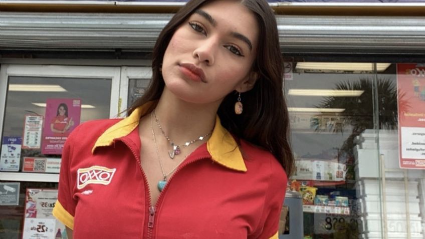 La cajera del Oxxo abre el debate en redes, dicen que es idéntica a Dua Lipa y Hailey Bieber