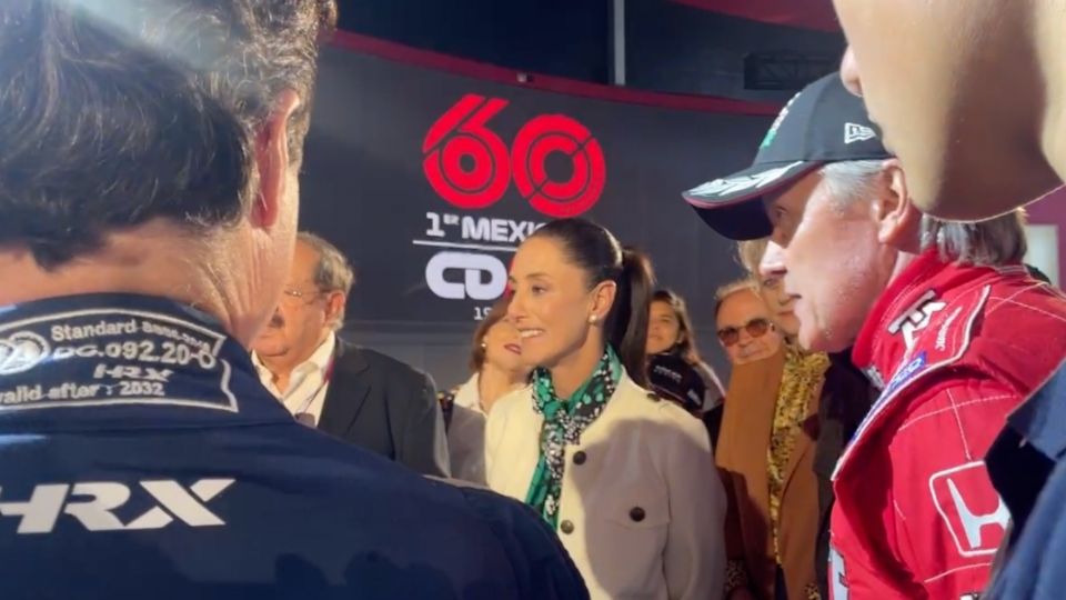 Claudia Sheinbaum inauguró el Museo de la F1 en la CDMX