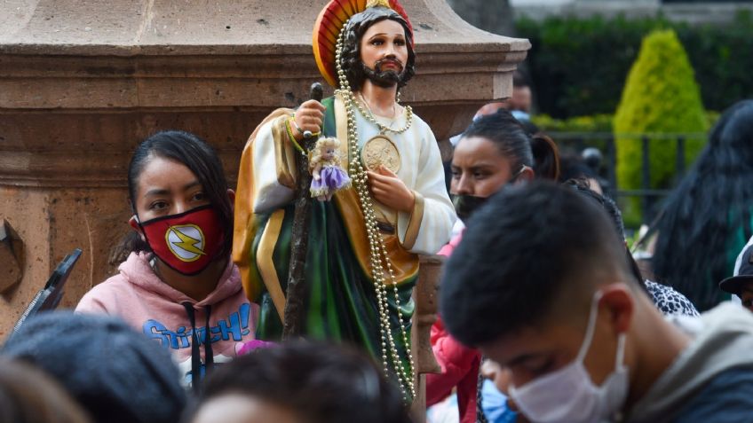 Por qué se celebra a San Judas Tadeo cada 28 de octubre en la Iglesia de San Hipólito, CDMX