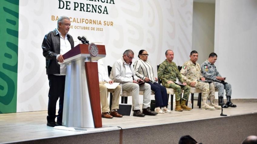 López Obrador desmiente pactos con la delincuencia: "Está bien pintada la raya"