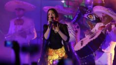 Ángela Aguilar: el hermoso vestido de cempasúchil que usó en el concierto del Zócalo capitalino