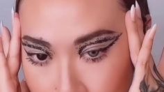 ¿Delineado con rímel? Así es la nueva tendencia viral de maquillaje