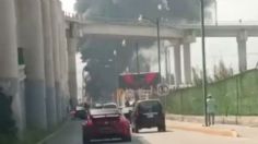 VIDEO | Coacalco: Un impactante incendio consume una fábrica en la Vía López Portillo