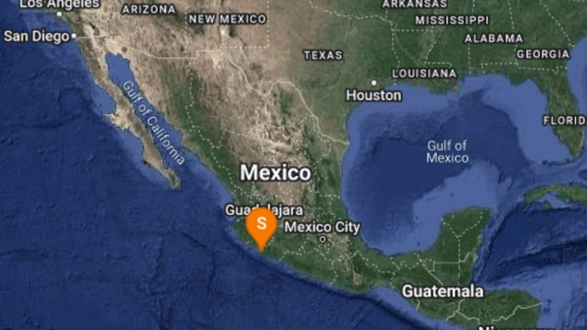 Sismo de 4.5 sacude el suroeste de Michoacán