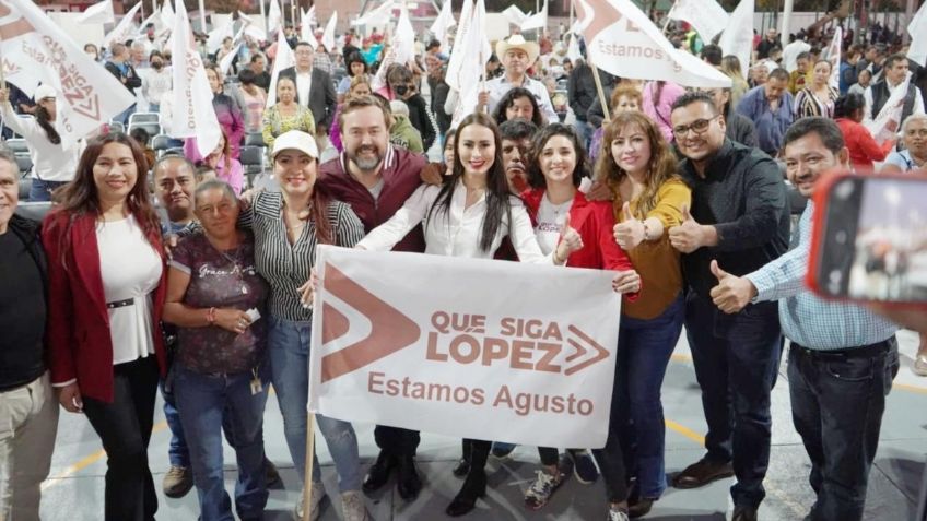 Comité "Que siga López" toma protesta en la capital de Durango