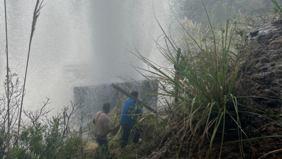 El funcionario de SAPASA indicó que el servicio de agua potable quedará restablecido este domingo