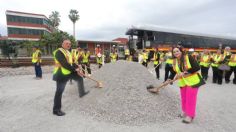 Nuevo Laredo: Colocan primera piedra del segundo puente internacional ferroviario entre Tamaulipas y Texas