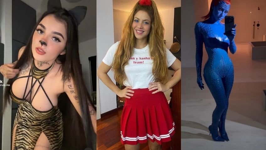 De Karely Ruiz a Shakira: los mejores disfraces de Halloween de las famosas este 2022