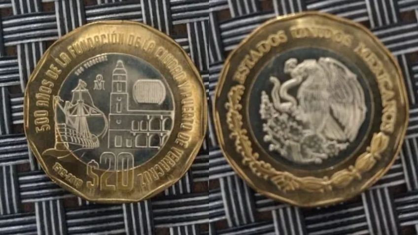 Busca en tu morralla: pagan hasta 25 mil por esta moneda de 20 pesos debido a su escasa acuñación