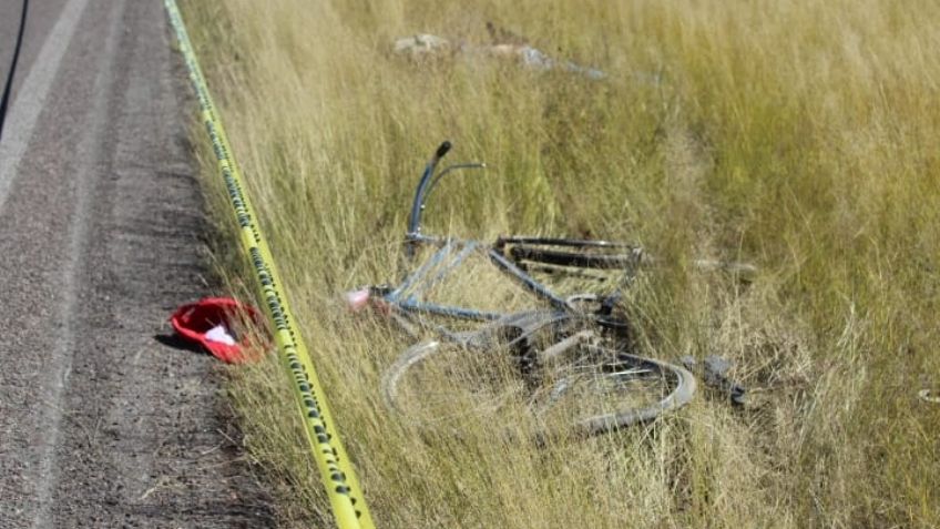 Matan a ciclista tras fuerte y desigual choque