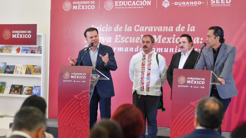 Durango: arranca la Caravana de la Nueva Escuela Mexicana