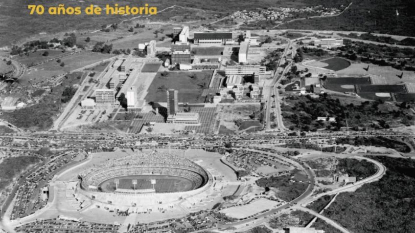 70 años de Ciudad Universitaria UNAM se exponen en el Bosque de Chapultepec