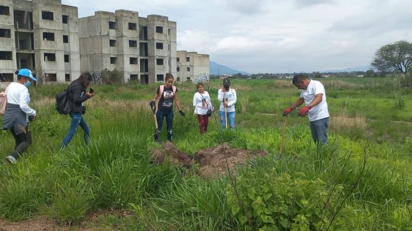 Colectivos de madres buscadoras señalan zona donde hay restos humanos