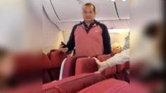 VIDEO | Una mujer se fuga de su trabajo para vacacionar y se encuentra a su jefe en el avión