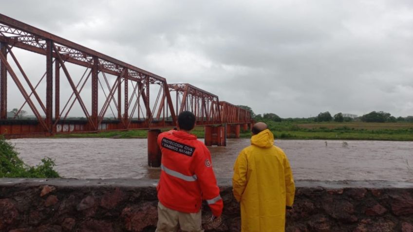 Depresión tropical "Orlene": alertan por intensas lluvias en el país