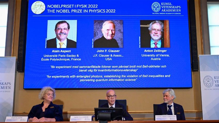 Dan el Premio Nobel de Física a los tres pioneros de la comunicación cuántica