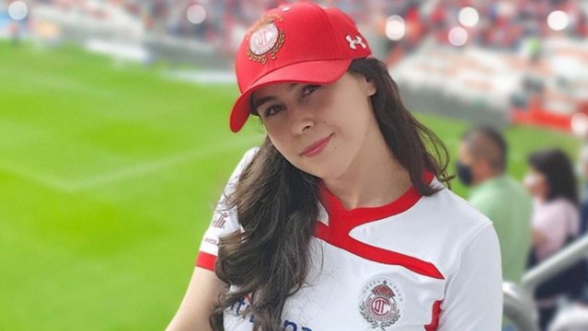 La aficionada más bella del Toluca, Dulce Estrada conquista Instagram | FOTOS