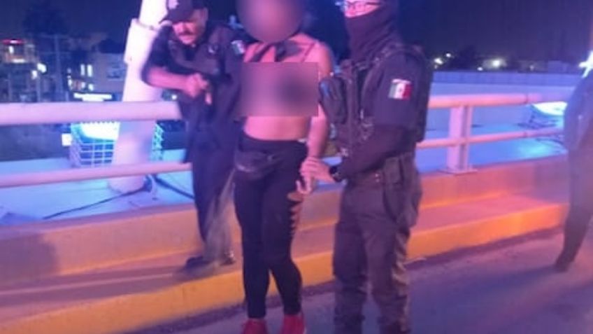 Joven de 24 años intentó arrojarse desde un puente vehicular