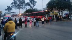 CDMX: manifestantes se retiran de Calzada Vallejo, servicio en el Metrobús se normaliza este jueves