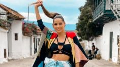 Carmen Villalobos conquista al bailar bachata con vestido lleno de aberturas y espejos