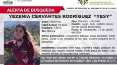 FGE asegura que estudiante desapareció por voluntad propia