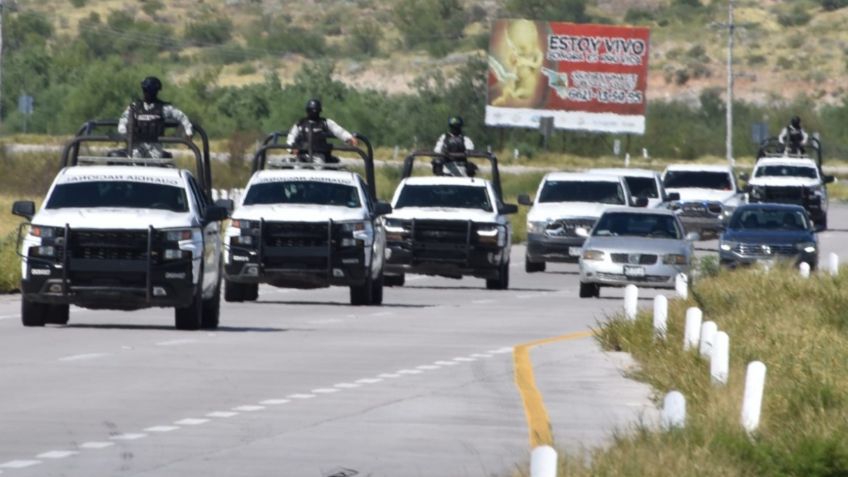 Sonora: liberan carretera federal de bloqueos con el uso de la Fuerza Pública