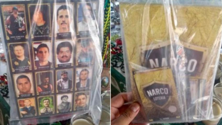 Lanzan la "narcolotería", el nuevo juego de mesa cuyas cartas se venden en la capilla de Jesús Malverde