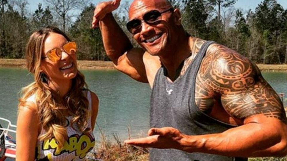 Belinda interpretó a Carmen en 'Baywatch' cuyo protagonista fue Dwayne Johnson 'La Roca'