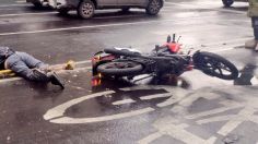 IMÁGENES FUERTES: Camión arrolló a motociclista y le aplasta la cabeza frente a la Torre Latino