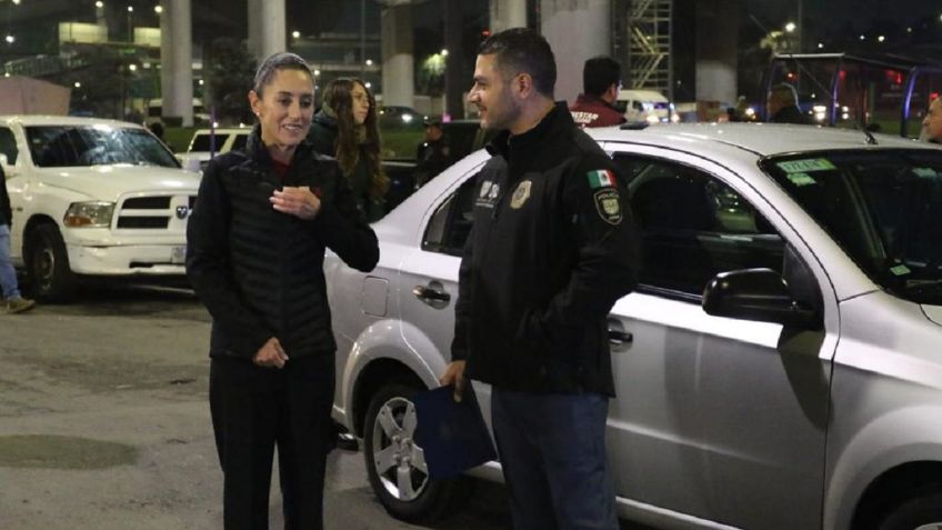 Claudia Sheinbaum pone en marcha Zaragoza Segura, operativo contra el robo en transporte público