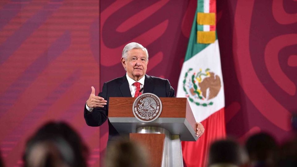 AMLO en la Mañanera.