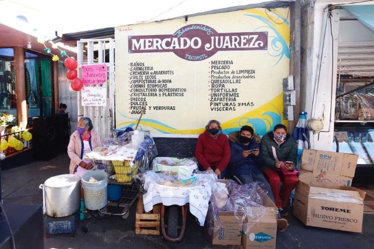 Mercado Juárez Tecomitl, créditos diario Zócalo 