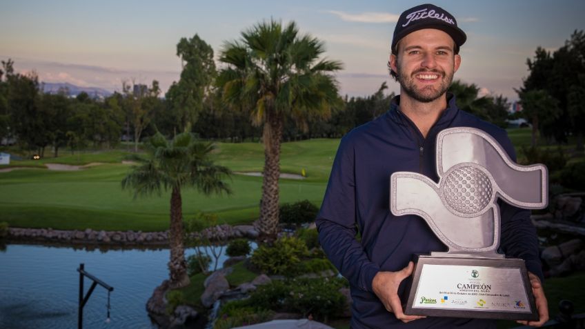 Santiago Castilla acaba en el sitio 31 en torneo de la Gira de Golf Profesional