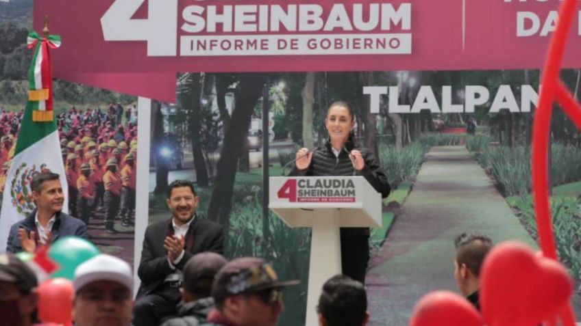 Claudia Sheinbaum logra un acercamiento inédito en la CDMX con su informe en las alcaldías, asegura Morena