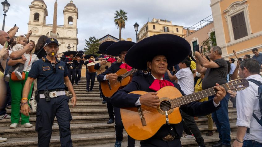 En imágenes: mariachis conquistan Roma y al Vaticano, incluyen éxitos de José Alfredo Jiménez y Vicente Fernández