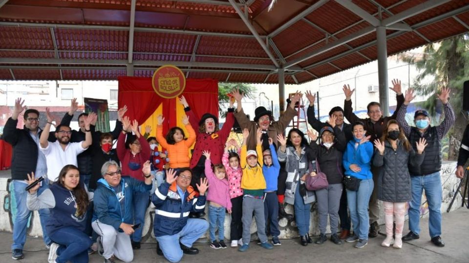 La ciudadanía se unió al festejo del día